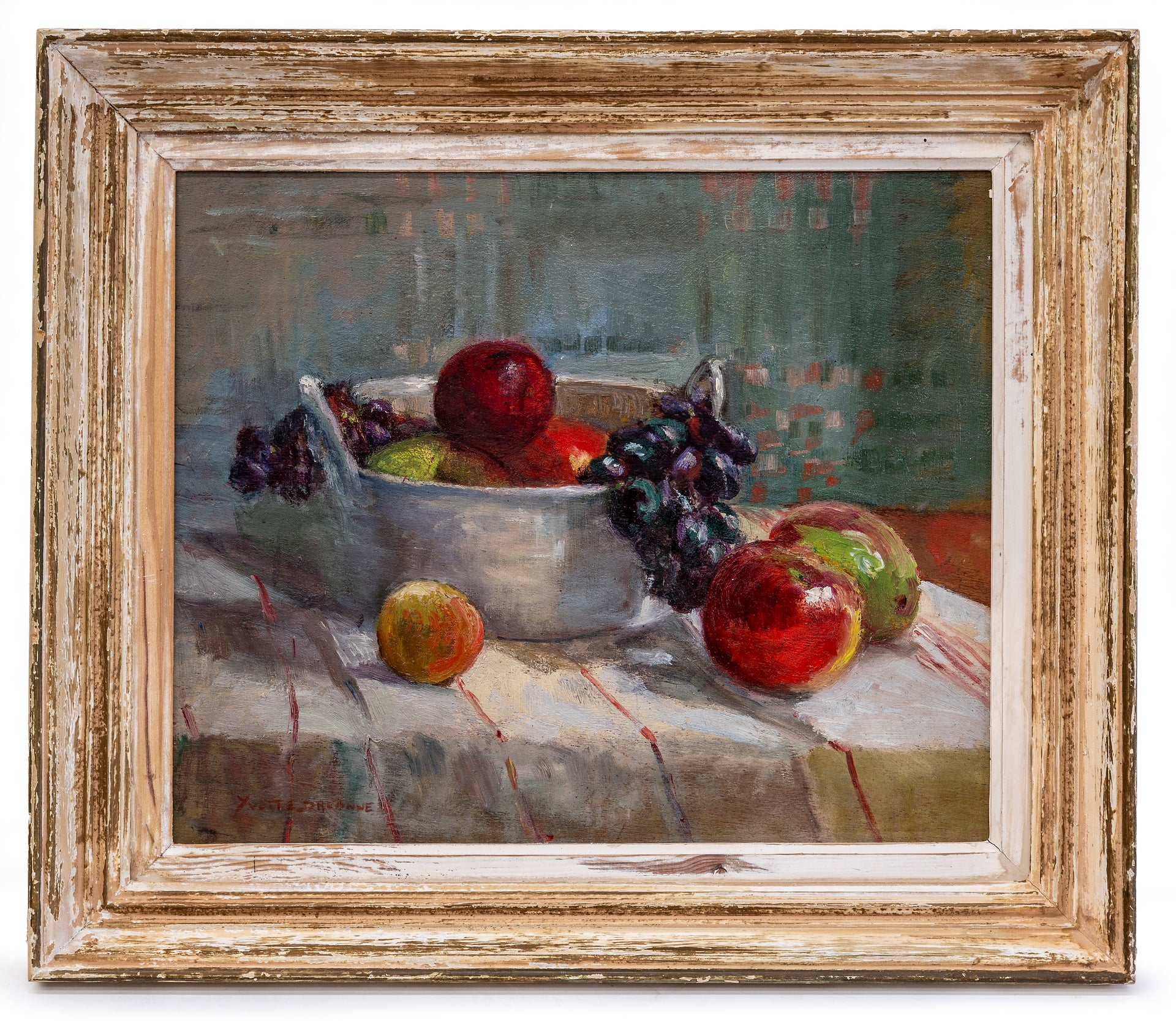 Still Life of Fruit, French School Circa 1940