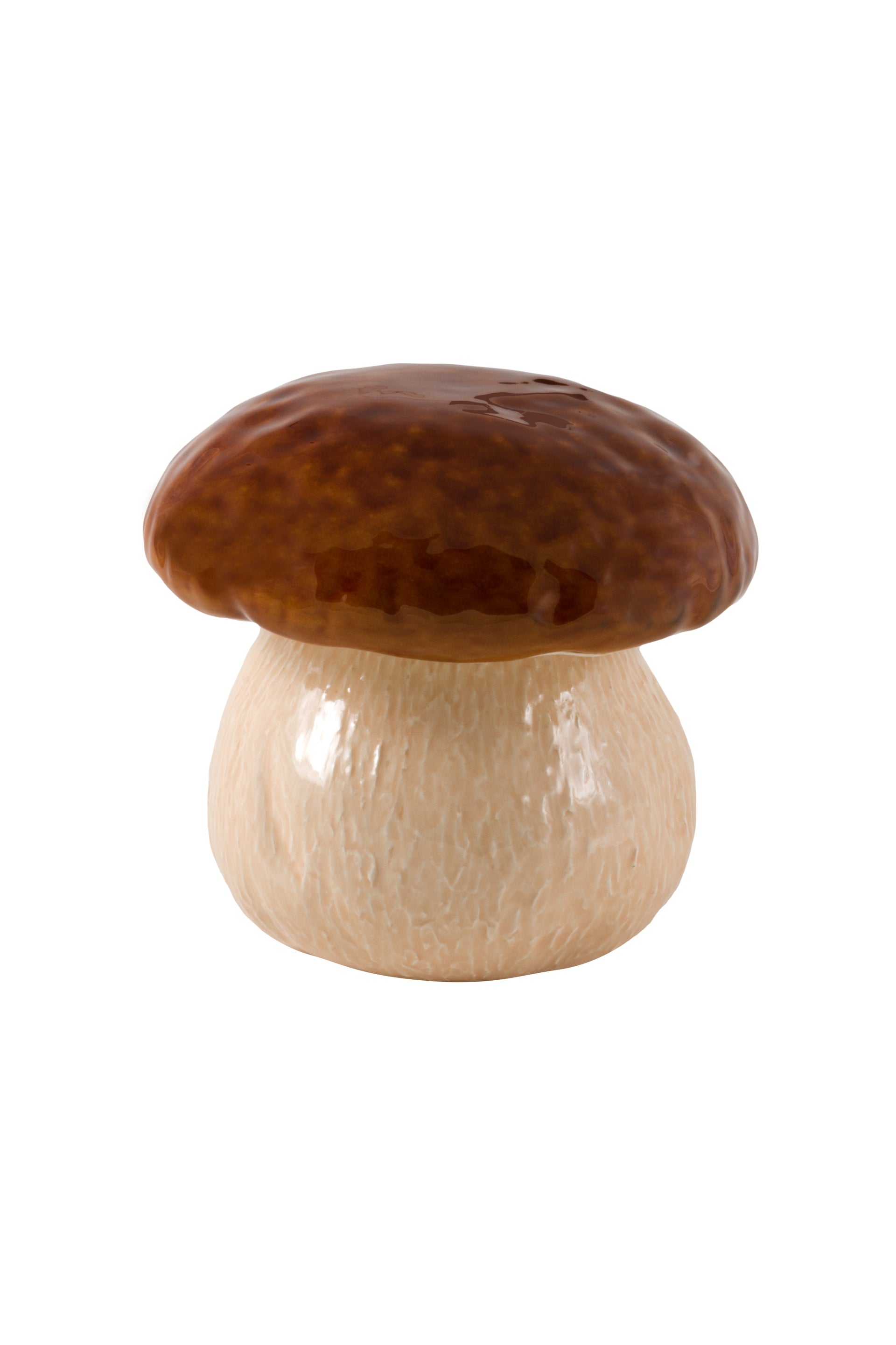 A medium mushroom jar by Bordallo Pinheiro, Portugal